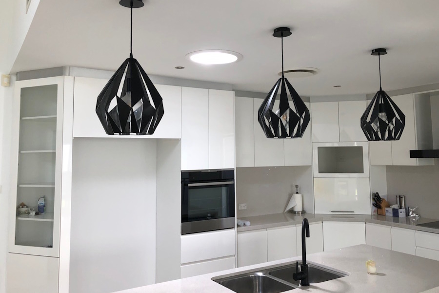 MaxLight Tubular skylights are perfect for installing kitchens.